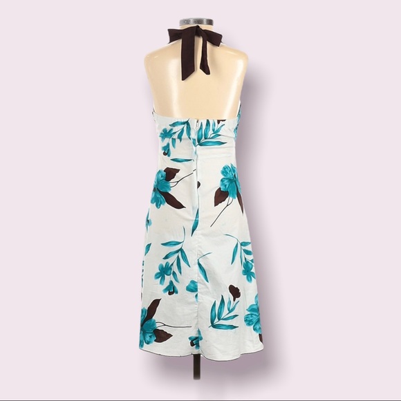Y2K Speechless tropical flower print halter sundress - Picture 2 of 5